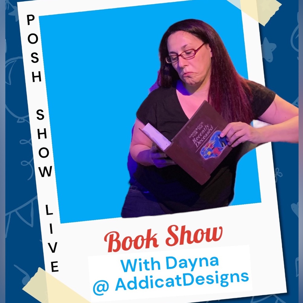Join me on my live Posh Shows!